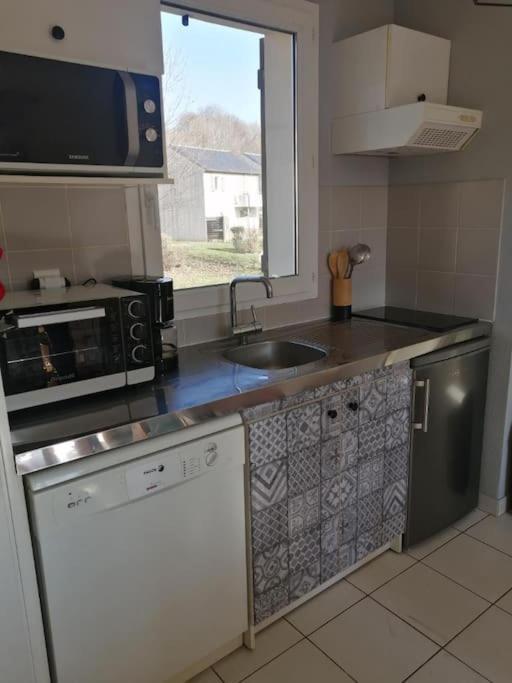 Appartement Calme Et Propre Le Goelia Saint-Geniez-dʼOlt Esterno foto